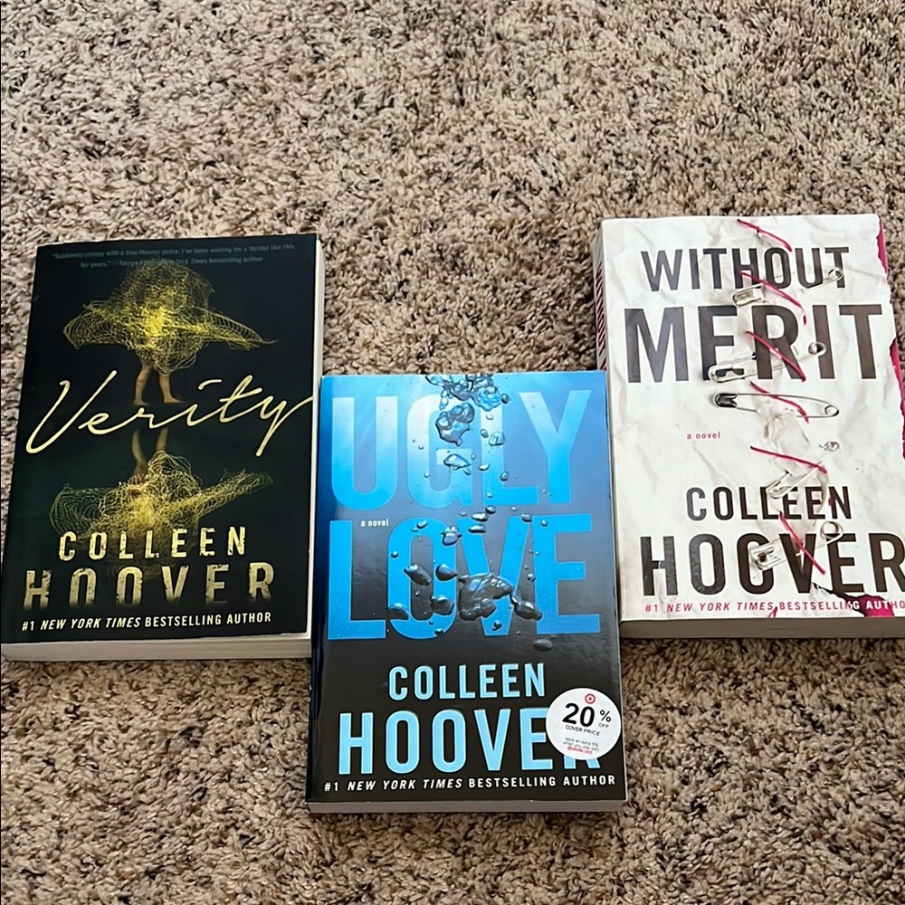 Colleen Hoover books (3)